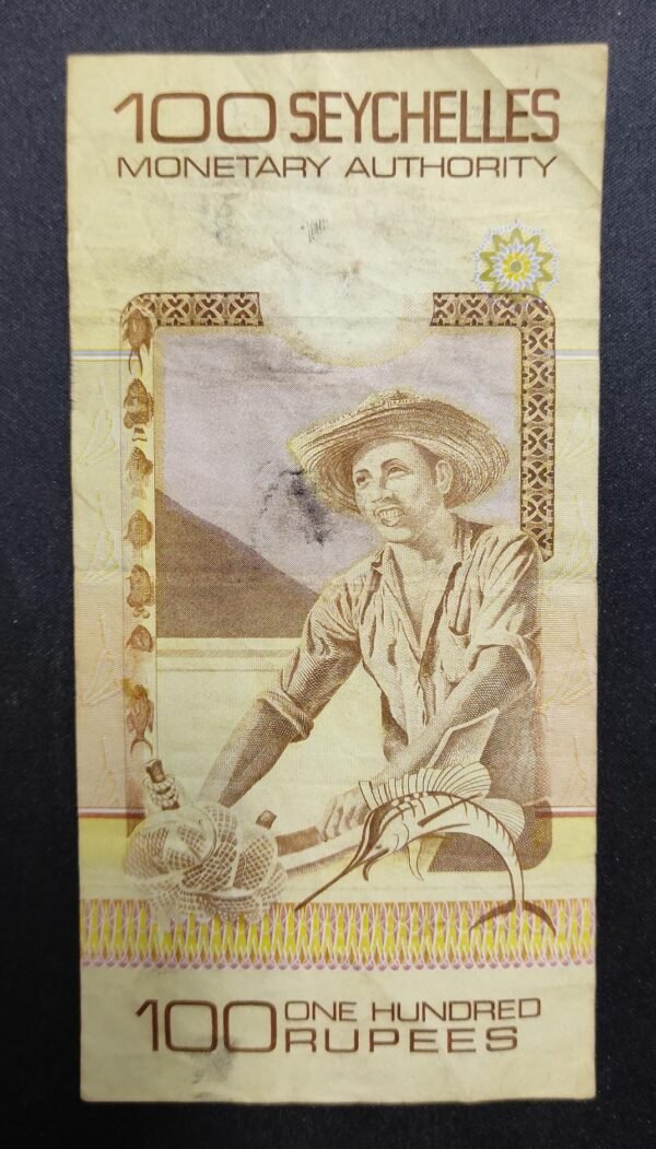 rare seychelles billet de 100 rupées 1979 pick 31 spl ! (copie)