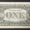 rare usa star note billet de 1 dollar 2017 g (7) chicago il