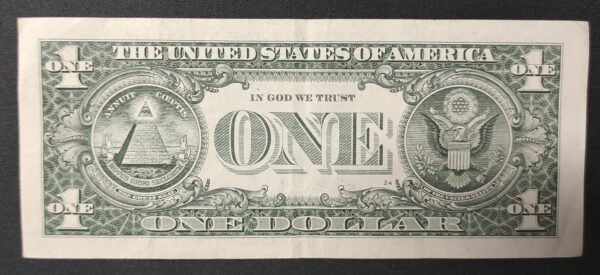 rare usa star note billet de 1 dollar 2017 g (7) chicago il