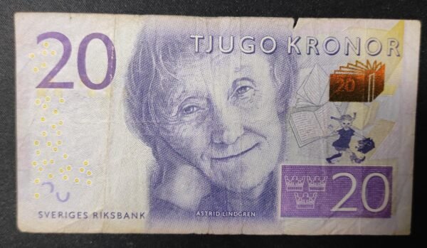 suède billet de 20 kronor de 2015 pick 69 circulé (copie)