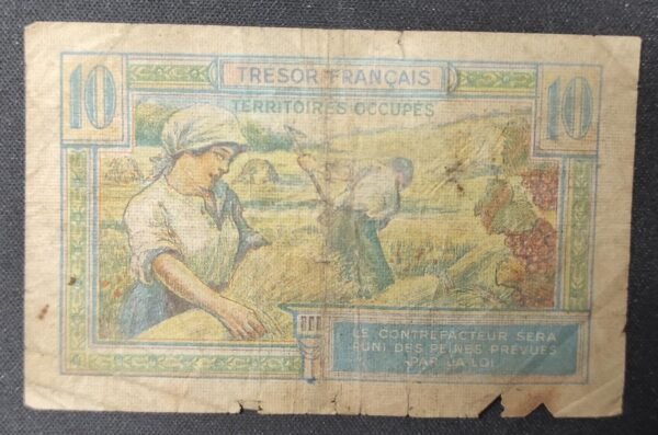 france billet de 10 francs trésors français vf.30/01