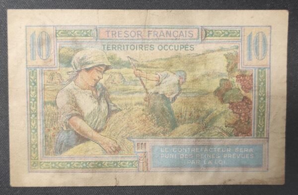 france billet de 10 francs trésors français vf.30/01