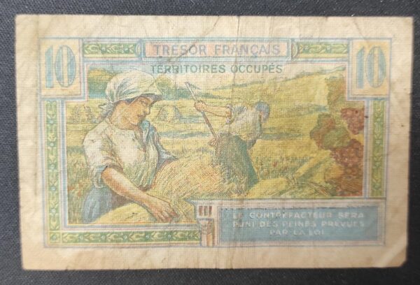 france billet de 10 francs trésors français vf.30/01 (copie)