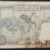 banque de l'algérie billet de 5 francs surchargé tunisie du 31/05/1941