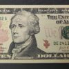 etats unis d'amérique usa billet de 10 dollars 2021 e ( 5 ) richmond virginie neuf !