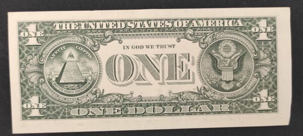 etats unis d'amérique usa billet de 1 dollar 2017 a (1) boston ma (copie)