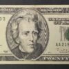 etats unis d'amérique usa 20 dollars 1996 a (1) boston ma