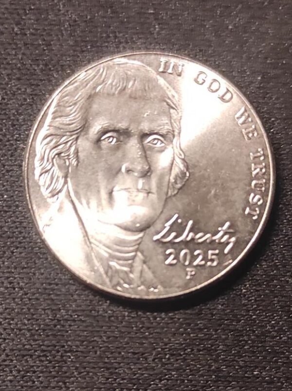 usa pièce de 5 cents thomas jefferson 2024 lettre p (copie)