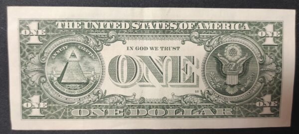 etats unis d'amérique usa billet de 1 dollar 2021 e (5) richmond virginie