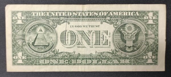 etats unis d'amérique usa billet de 1 dollar 2013 g (7) chicago illinois (copie)