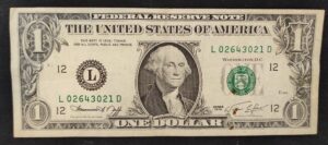 etats unis d'amérique usa billet de 1 dollar 1993 l (12) san francisco ca (copie)