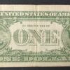 rare usa star note billet de 1 dollar série 1957 sceau bleu ! (copie)