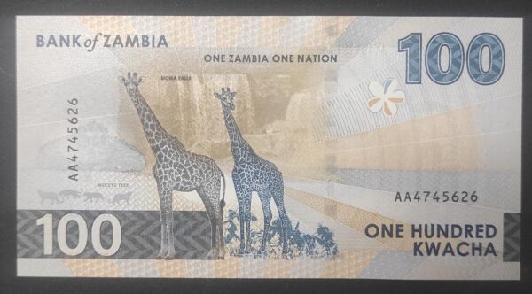 zambie billet de 50 kwacha 2024 neuf / unc (copie)