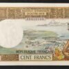 nouvelle calédonie 100 francs mention nouméa alphabet u.2 sup (copie)