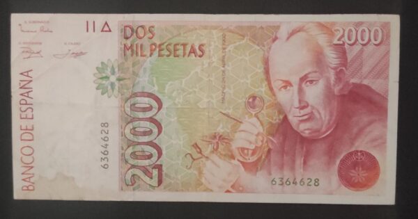 espagne billet de 1000 pesetas de 1992 pick 163 (copie)