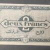 algérie billet de 2 francs région Économique d'algérie du 31 janvier 1944 spl !