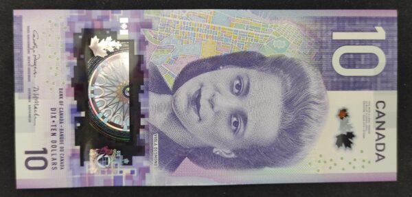 canada billet de 10 dollars pick 113 de 2018 pr neuf ( unc )