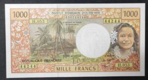 1000 francs ieom nouvelle calédonie polynésie alphabet h.053 ( 2013 )14eme et dernière sign 1000 francs ieom nouvelle calédonie polynésie alphabet h.053 ( 2013 )14eme et dernière sign