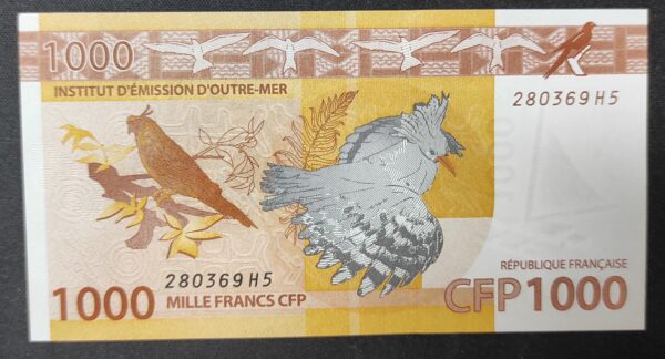 nouvelle calédonie polynésie billet de 1000 francs neuf 3eme sign 142 311 j5 (copie)