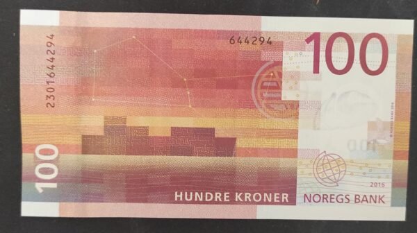 norvège billet de 200 kroner de 2016 pick 55 poisson pr neuf (copie)