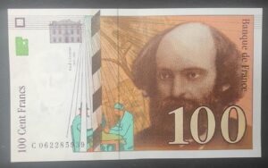france billet de 100 francs cézanne de 1998 ref : f.74/02 neuf ( unc ) france billet de 100 francs cézanne de 1998 ref : f.74/02 neuf ( unc )