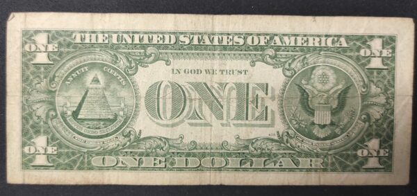 rare usa star note billet de 1 dollar série 1957 b sceau bleu