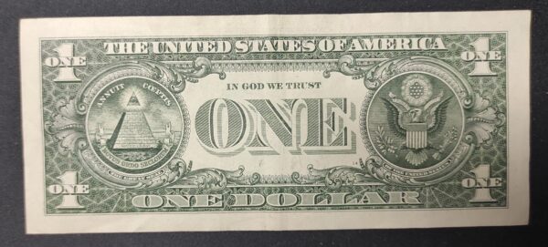 etats unis d'amérique usa billet de 1 dollar 2021 j (10) kansas city (copie)