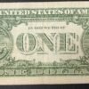 rare usa billet de 1 dollar série 1957 sceau bleu