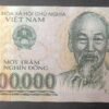 viet nam billet de 100 000 dong de 2023 polymère pick 122