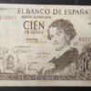 espagne billet de 100 pesetas du 19/11/1965 pick 150 (copie)