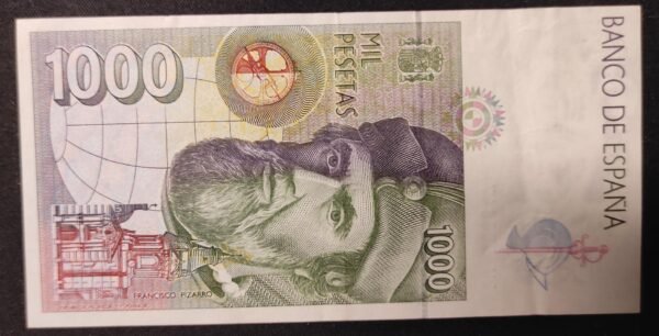 espagne billet de 1000 pesetas de 1992 pick 163 (copie)
