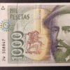 espagne billet de 1000 pesetas de 1992 pick 163 (copie)