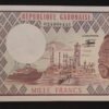 rare gabon billet de 100 francs nd 1974 pick 03