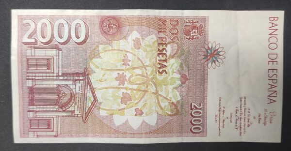 espagne billet de 2000 pesetas de 1992 pick 162 (copie)