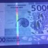 nouvelle calédonie polynésie billet de 5000 francs 3eme sign neuf 577134 b4