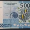 nouvelle calédonie polynésie billet de 5000 francs 3eme sign neuf 567014 d5 ! (copie)