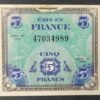 france billet de 2 francs drapeau sans série de 1944 ref : vf.16/01 (copie)
