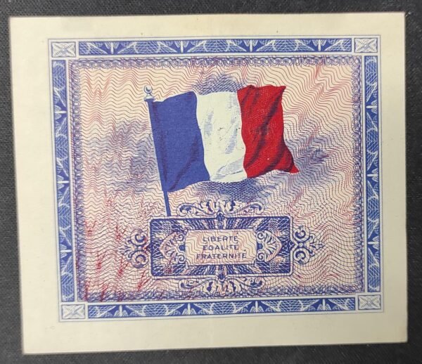 france billet de 2 francs drapeau sans série de 1944 ref : vf.16/01 (copie)