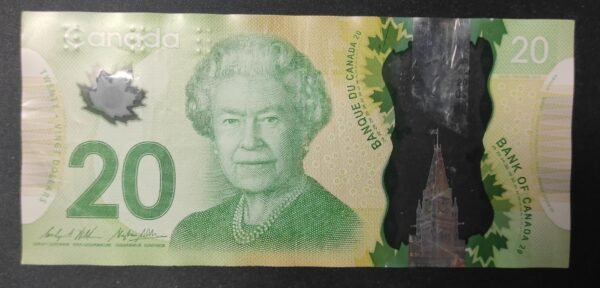 canada billet de 20 dollars de 2012 pick 108 portrait de la reine elizabeth ii (copie)