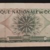 rare congo billet 50 francs du 01/11/1961 pick 5 tb a6 lion paysage