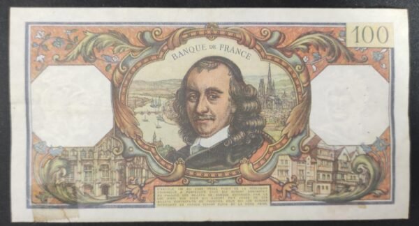 france billet de 100 francs corneille du 05/08/1976 g.1000 ref f.65/554