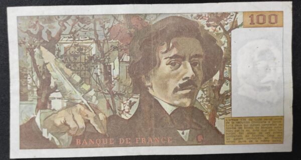 france billet de 100 francs delacroix 1984 f.75 ref : f.69/08a (copie)