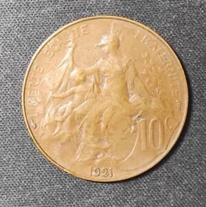 rare france pièce de 10 centimes dupuis 1921 tb+ (copie) rare france pièce de 10 centimes dupuis 1921 tb+ (copie)