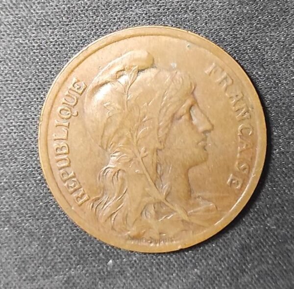 rare france pièce de 10 centimes dupuis 1921 tb+ (copie)