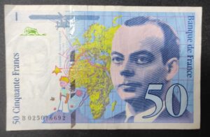 france billet de 50 francs saint exupery 1994 ref : f.73/01d