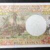 1000 francs ieom nouvelle calédonie polynésie alphabet l.042 ( 2009 )12eme sign