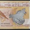 nouveauté nouvelle calédonie polynésie billet de 1000 francs neuf 4eme sign ! (copie)