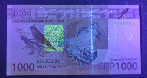 nouveauté nouvelle calédonie polynésie billet de 1000 francs neuf 4eme sign ! (copie)