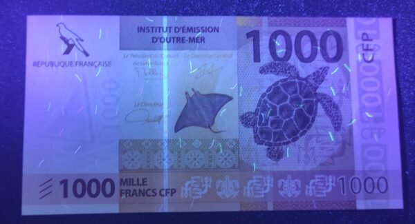 nouveauté nouvelle calédonie polynésie billet de 1000 francs neuf 4eme sign !