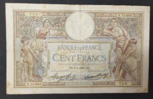 france billet de 100 francs luc olivier merson du 04/06/1936 e.51486 ref f.24/15 france billet de 100 francs luc olivier merson du 04/06/1936 e.51486 ref f.24/15